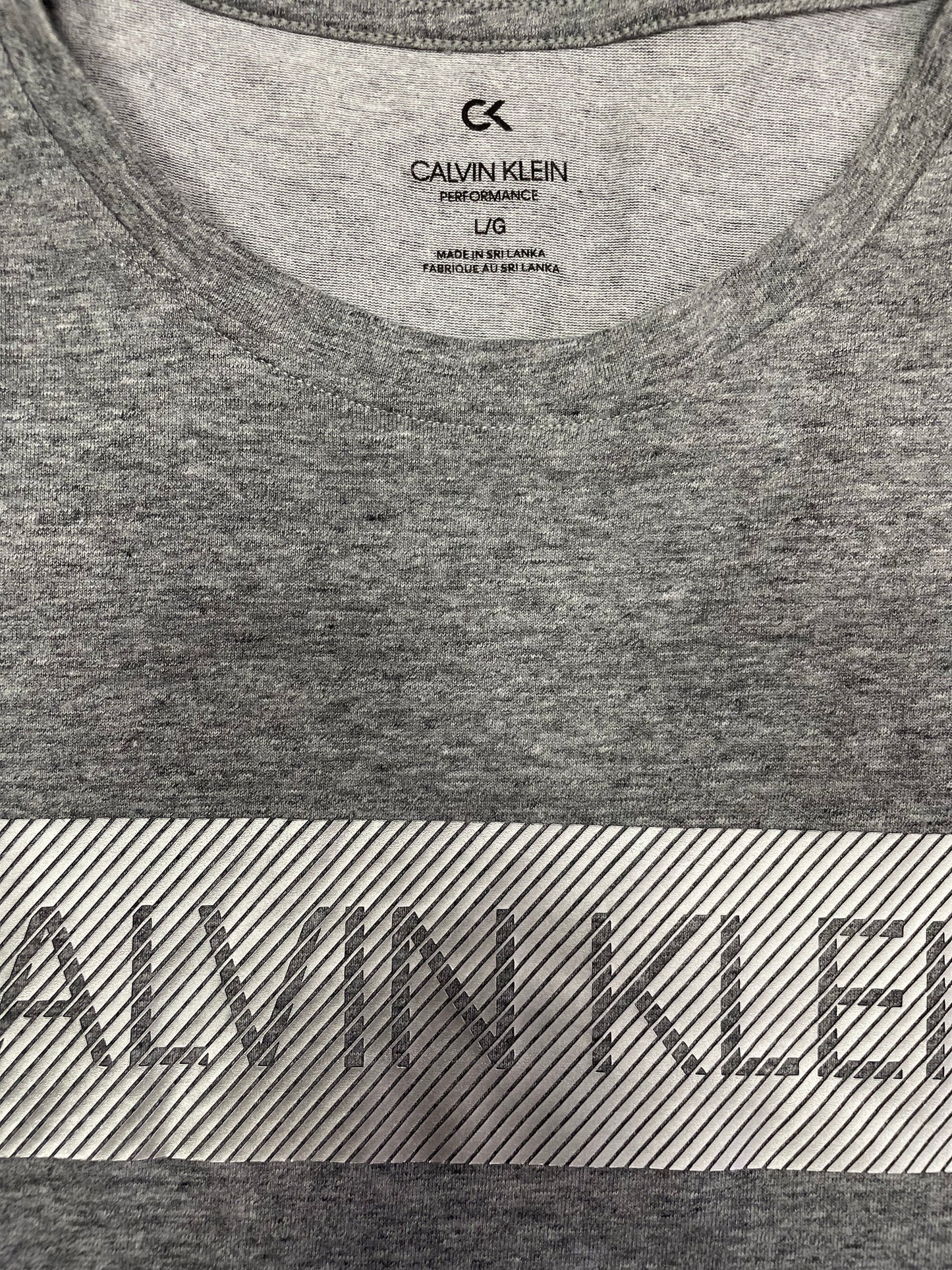 Calvin Klein Logo T-Shirt Grey