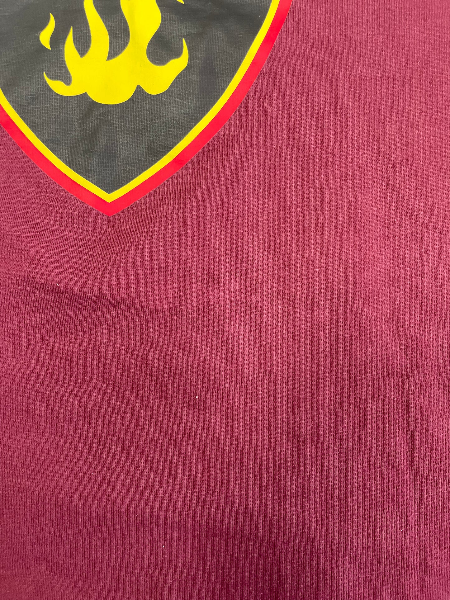 Diesel Logo Graphic T-Shirt Burgundy