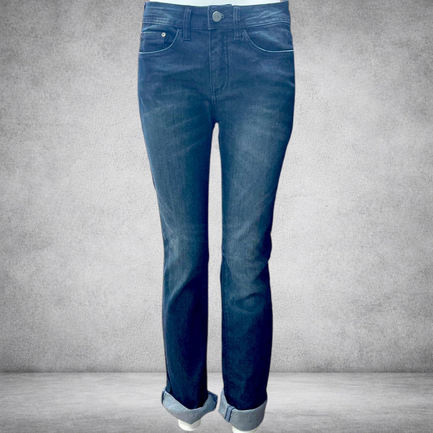 Calvin Klein Vintage Jeans – Blue Denim Straight High